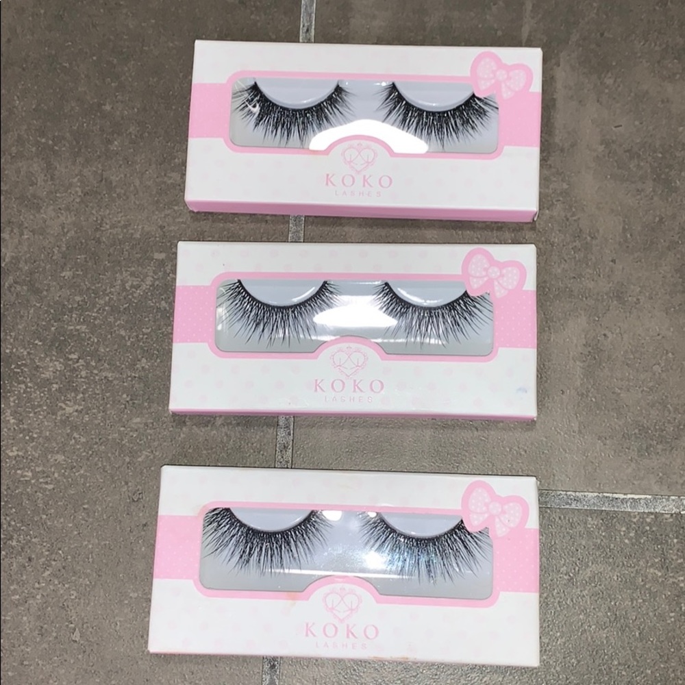 KOKO LASHES - 3 sets!